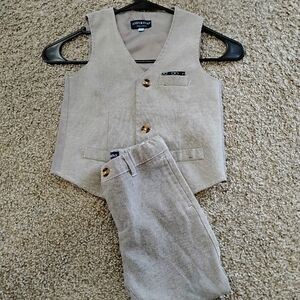 ***Sold**Andy And Evan Boys Vest Suit